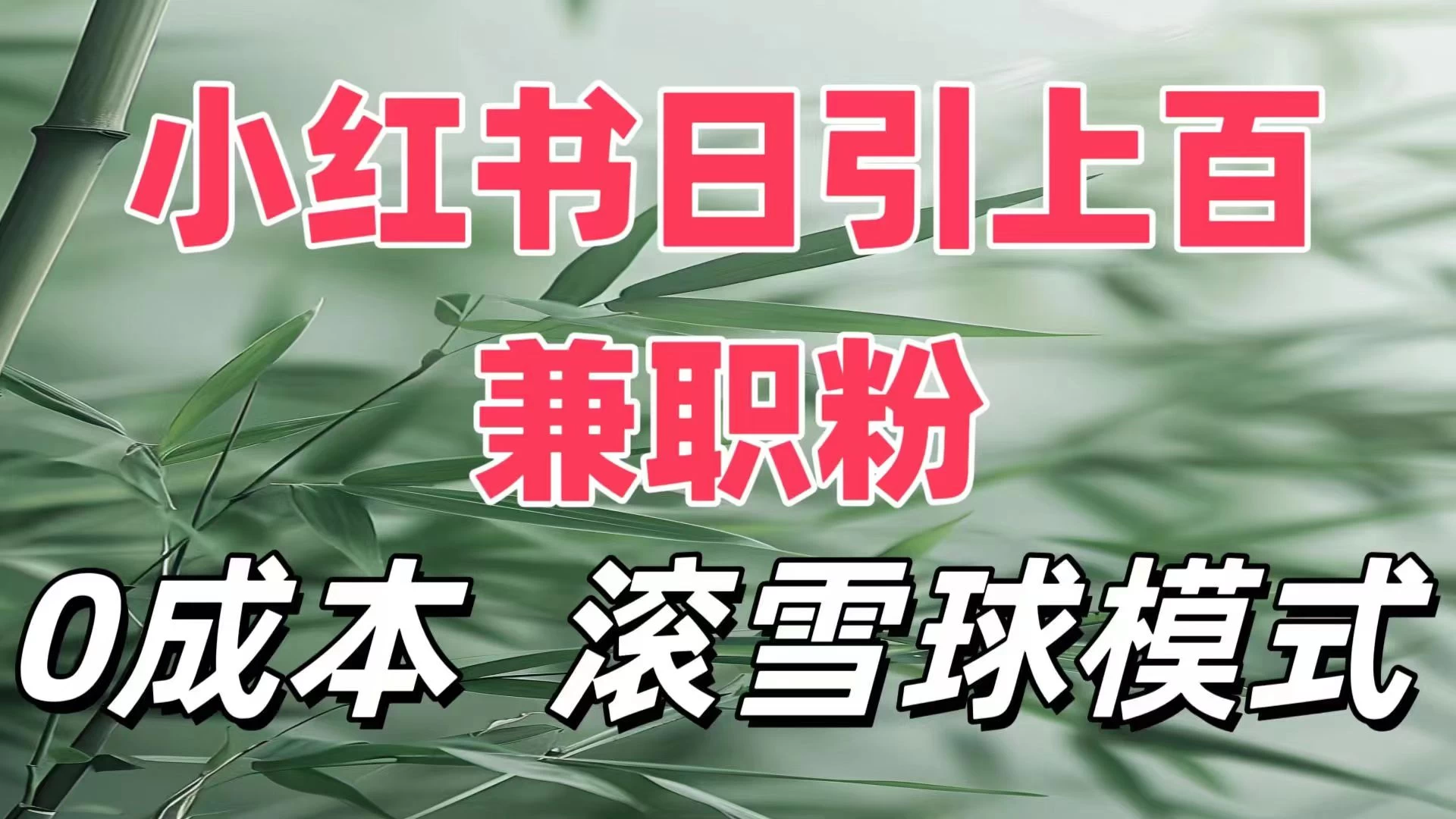 最新小红书引流自热，轻松日引上百精准宝妈创业粉，滚雪球模式，门槛低的新规则玩法-创客联盟资源网-本站致力于分享优质实用的互联网资源,创业项目,软件工具