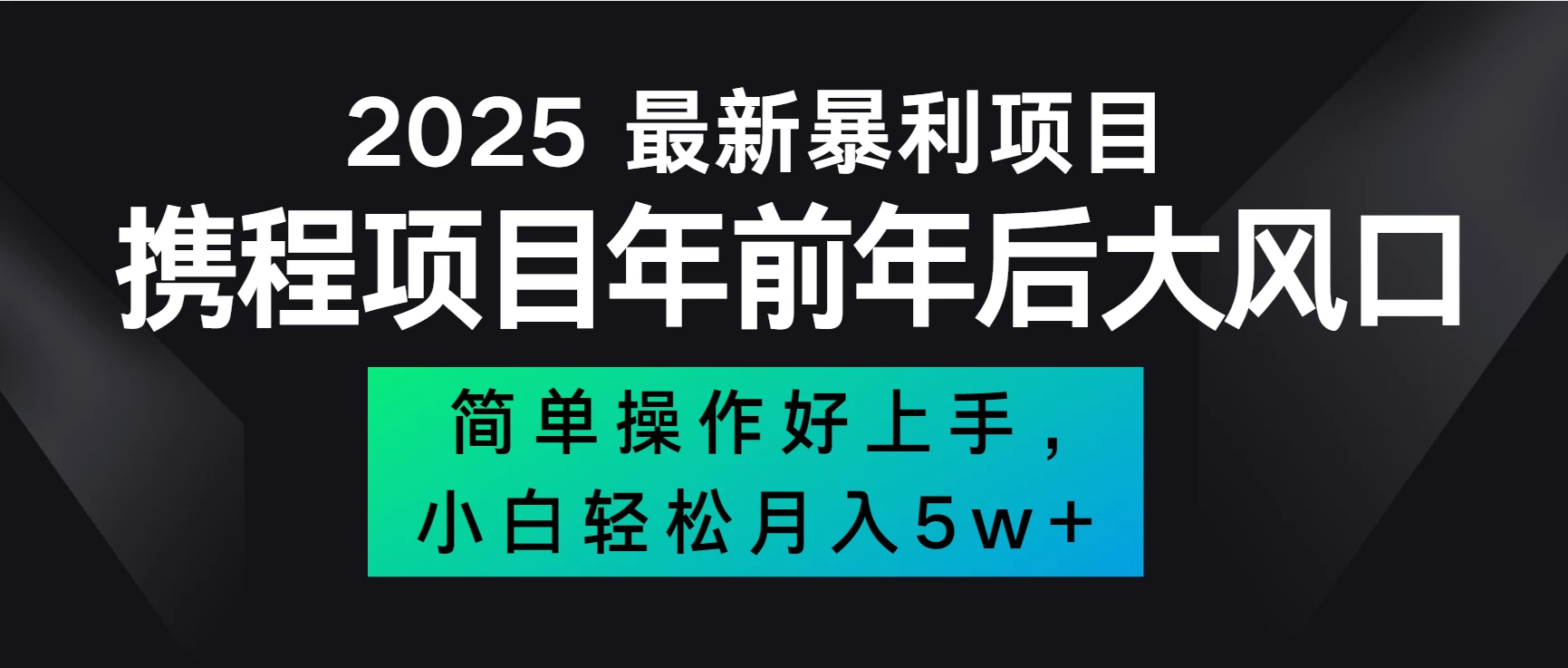 全网首发，携程项目所有航司机票均有利润，风口可吃肉-创客联盟资源网-本站致力于分享优质实用的互联网资源,创业项目,软件工具